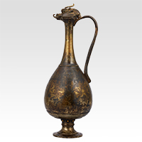 Image of "Pitcher with Dragon Head, Asuka period, 7th century (National Treasure)"