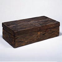 Image of "Sutra Box, With marquetry decoration, Nara period, 8th century (National Treasure)"