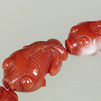 『瑪瑙金魚（部分）　中国　清時代・19世紀　神谷伝兵衛氏寄贈』の画像