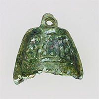 Image of "Bronze Horse Bell, From Saho Toyotama-machi, Tsushima-shi, Nagasaki, Yayoi period, 1st–3rd century"