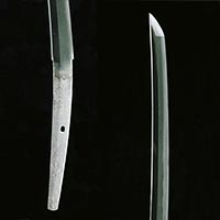 Image of "Tachi Sword, Known as “Dojikiri Yasutsuna” (detail), By Yasutsuna, Heian period, 10th–12th century (National Treasure)"