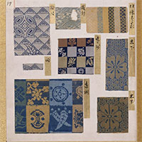 Image of "Album of Antique Textiles (detail), China, Yuan&ndash;Ming dynasty, 13th&ndash;17th century"