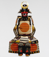 Image of "Gusoku Type Armor, With domaru cuirass and white lacing, Edo period, 17th century"