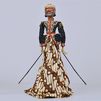 Image of "Wayang Golek: Umarmoyo, 20th century (Gift of Mr. Taeda Tsuyoshi)"