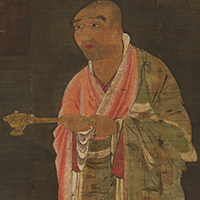 Image of "The Priest Huiwen (detail), Heian period，11th century (National Treasure, Lent by Ichijōji, Hyogo)"