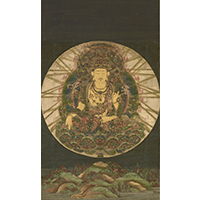 Image of "Kokuzo Bosatsu (Akasagarbha), Kamakura period, 13th century, (Important Cultural Property, Gift of Mr. Muto Sanji)"