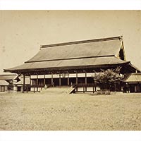 Image of "Shishinden Hall, Kyoto Imperial Palace (detail), By Yokoyama Matsusaburo, 1872 (Important Cultural Property, On exhibit from September 18, 2019)"