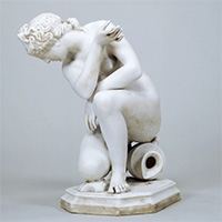 Image of "Aphrodite Crouching, A.W.Fr.Kister GmbH, 19th century (Gift of the Leipzig Museum of Ethnology)"