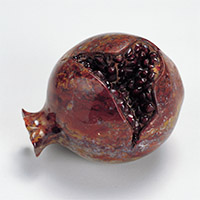 Image of "Pomegranate, Qing dynasty, 19th century (Gift of Mr. Kamiya Denbei)"