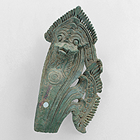 Image of "Finial for a Shaft in the Shape of Naga, Acquired through exchange with l'&Eacute;cole fran&ccedil;aise d'Extr&ecirc;me-Orient, Angkor period, 12th century"
