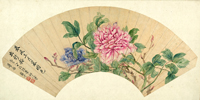 Image of "Peonies after Xu Chongsi, By Yun Shouping, China, Qing dynasty, dated 1689 (Private collection)"