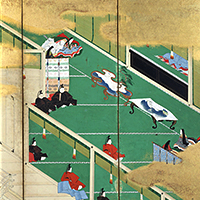Image of "Scenes from Eiga Monogatari(detail)　By Tosa Mitsusuke (1675-1710)　Edo period, 17th&ndash;18th century"
