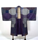 Image of "Men's Haori Coat, Imported stripe fabric in 19th century, Edo period, 19th century (Gift of Mr. Ichiba Tokubei)"