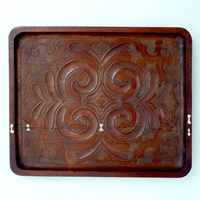 Image of "Tray, Hokkaidō Ainu, 19th century (Gift of Mr. Tokugawa Yorisada)"