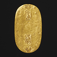 Image of "Koban Coins, Found in Chūō Ward, Tokyo, Edo period, 17th&ndash;18th century"