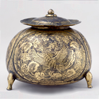 Image of "Shuiyu Style Water Dropperr, Tang dynasty or Nara period, 8th century (National Treasure, On exhibit through March 21, 2021)"