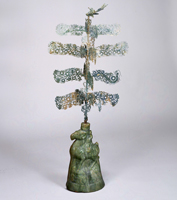 Image of "Money Tree, Excavated in Sichuan province or its vicinity, China, Eastern Han dynasty, 1st-2nd century"