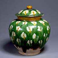 Image of "Jar with Plum Blossoms, China, Tang dynasty, 8th century (Gift of Mr. Hirota Matsushige)"