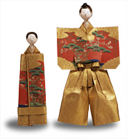 Image of "Standing Hina Doll, Jirozaemon-type Heads, Edo period, 18th century"