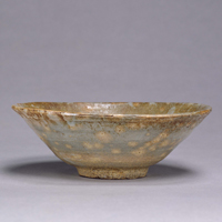 Image of "Tea Bowl, Named "Sawarabi (Sprouting Bracken)", Totoya type, Korea, Joseon dynasty, 16th–17th century (Gift of Mr. Hirota Matsushige)"