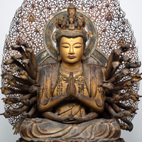 Image of "The Thousand-Armed Bodhisattva Kannon (detail), Nanbokuchō period, 14th century"