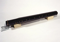 Image of "Seven-stringed Qin (Chinese Musical Instrument), Tang dynasty, dated 724 (National Treasure)"