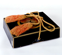 Image of "Box for Bonmo-kyo (Sutra of Buddha's Net) , Edo period, dated 1694"