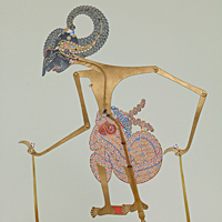 Image of "Wayang Kulit: Raden Arjuna, Second half of 20th century"