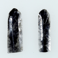 Image of "Microblades, Found at Oketo Azumi Site, Hokkaidō, Paleolithic period, 18000 BC (Gift of Mr. Matsudaira Yoshito)"