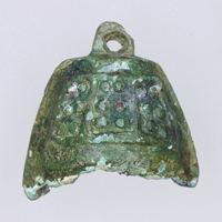 Image of "Horse Bell, Found in Tsushima City, Nagasaki, Yayoi period, 1st–3rd century"