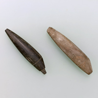 Image of "Fish-shaped Stone ObjectProvenance unknown, Epi-Jomon period, 2nd-1st century BC (Gift of Mr. Tokugawa Yorisada)"