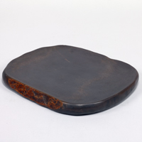 Image of "Inkstone with a Portrait of Su Shi, Formerly owned by Dong Qichang / Aoyama San'u, China, Ming dynasty, 14th-17th century (Gift of Ms. Aoyama Toku)"