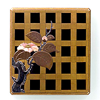 『椿蒔絵硯箱　江戸時代・19世紀　クインシー・A．ショー氏寄贈』の画像