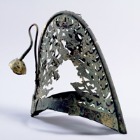 Image of "Gilt Bronze CrownKofun period, 5th-6th century (National Treasure)"