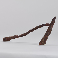 Image of "Iron Adze, Found at Iwahana Futagoyama Tumulus, Gunma, Kofun period, 5th century"