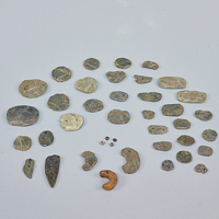 Image of "Disks with Two Perforations, Found at Inoko Site, Ibaraki, Kofun period, 5th–6th century (Gift of Mr.Kimura Kiichi)"