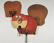 Image of "Fan, From Naju, Jeollanam-do, Korea, Joseon dynasty, 19th - 20th century Fan, From Goseong, Gyeongsangnam-do, Korea, Joseon dynasty, 19th-20th century Fan, From Gyeongju, Gyeongsangbuk-do, Korea, Joseon dynasty, 19th - 20th century"