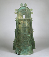 Image of "Bronze Bell (Dōtaku)Found in Kawanishi City, Hyōgo, Yayoi period, 1st–3rd century (Gift of Mr. Saeki Sutekichi)"