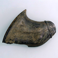 Image of "Bronze Ornamental Fitting, With animalsAttributed provenance: Gyeongju, Korea, Early Iron Age-Proto Three Kingdoms period, 3rd-1st century BC (Important Art Object, Gift of the Ogura Foundation)"