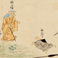 『鼠草紙（部分）筆者不詳　江戸時代・18世紀』の画像