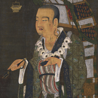 Image of "The Monk Xuanzang (detail), Kamakura period, 14th century (Important Cultural Property)"