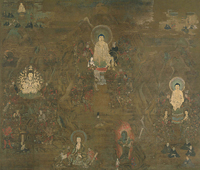 『諸尊集会図　鎌倉時代・14世紀』の画像