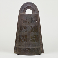 Image of "Bronze Bell (Dōtaku)Reportedly found in Kagawa Prefecture, Yayoi period, 2nd–1st century BC (National Treasure)"