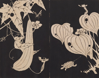 Image of "Exquisite Flowers from the Realm of Immortals: Sponge Gourds and Water Hyacinths, By Itō Jakuchū, Edo period, 1768"