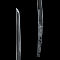 Image of "Long Sword (Tachi) (detail), By Tomonari, Heian period, 11th–12th century (National Treasure, Gift of Mr. Yamamoto Tatsurō)"