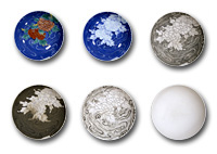 『色鍋島技術記録　12代今泉今右衛門作　昭和30年（1955）』の画像