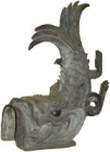 Image of "Fish-shaped Ornaments for Roof Ridge Ends, By Doi Hokkyo, Edo period, dated 1659"