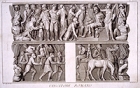 『ローマの勝利者　銅版画　作者不詳　19世紀』の画像