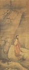 Image of "Sakyamuni Descending from the Mountain, By Liang Kai, Southern Song dynasty, 13th century (National Treasure, on exhibit through October 12, 2009)"