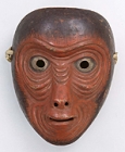 Image of "Kyogen Mask, Saru (monkey) type, Azuchi-Momoyama period, 16th century"